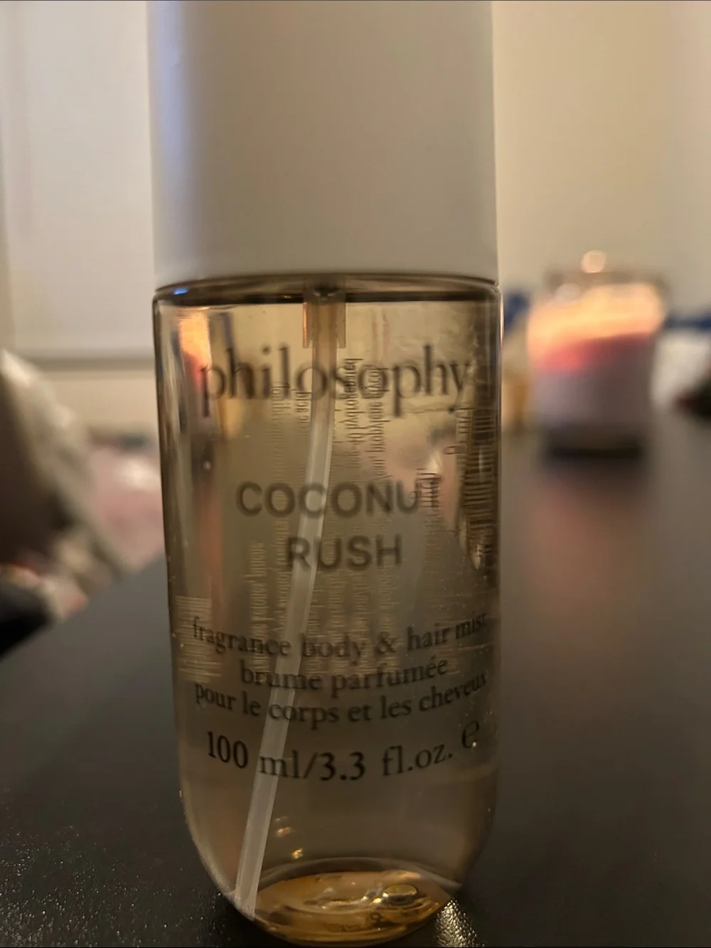 Philosophy Hair & Body Fragrance Mist (Coconut Rush) Travel-friendly size🙂‍↔️